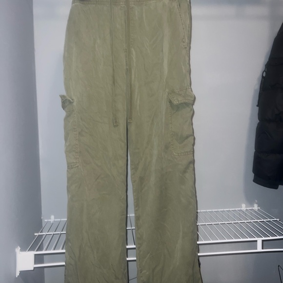 Social Standard Pants - Social Standard Olive Green Cargo Pants